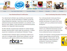 Tablet Screenshot of americanhealthsource.org